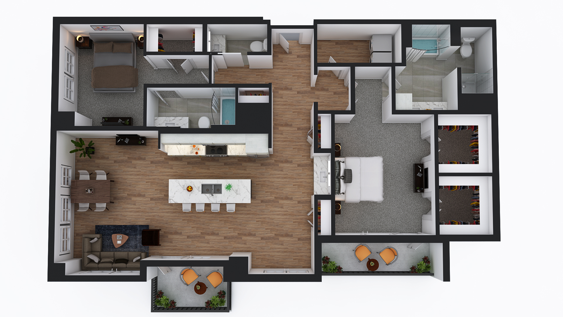 Lakehaus MPLS Apartments - Condo-style Penthouses